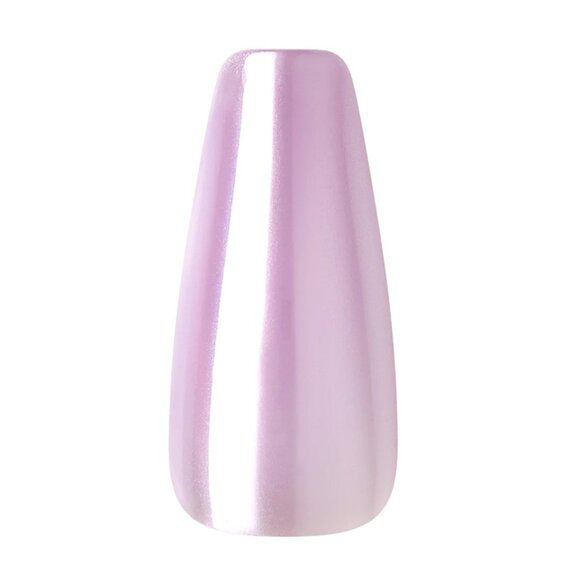 Kiss Glazed Donut Light Purple Nails Long Length - Picture 5 of 6